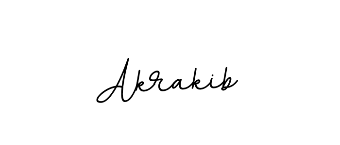 Make a beautiful signature design for name Akrakib. Use this online signature maker to create a handwritten signature for free. Akrakib signature style 11 images and pictures png