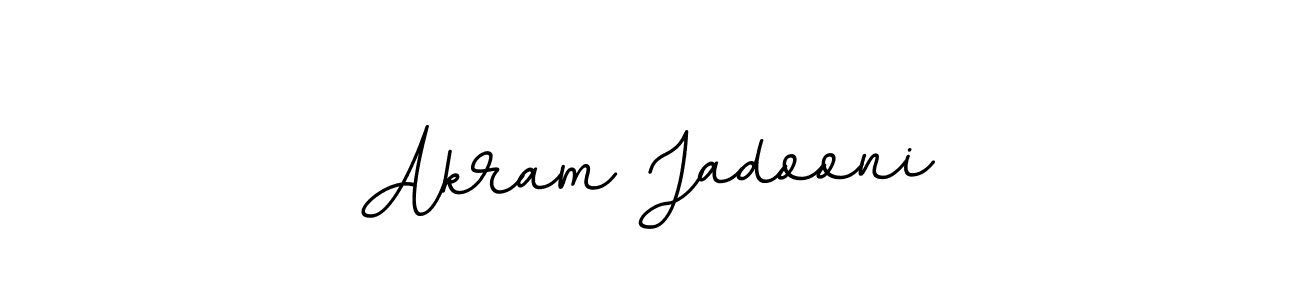 Create a beautiful signature design for name Akram Jadooni. With this signature (BallpointsItalic-DORy9) fonts, you can make a handwritten signature for free. Akram Jadooni signature style 11 images and pictures png