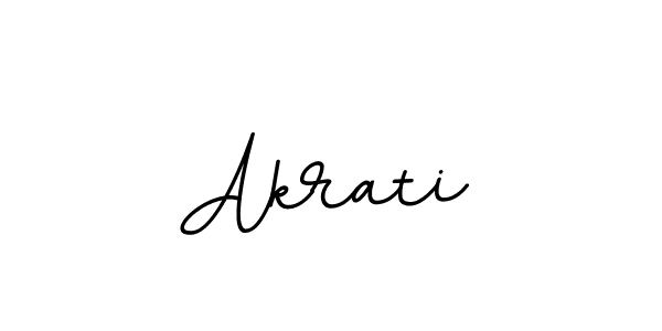 Create a beautiful signature design for name Akrati. With this signature (BallpointsItalic-DORy9) fonts, you can make a handwritten signature for free. Akrati signature style 11 images and pictures png