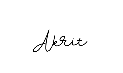 How to make Akrit signature? BallpointsItalic-DORy9 is a professional autograph style. Create handwritten signature for Akrit name. Akrit signature style 11 images and pictures png