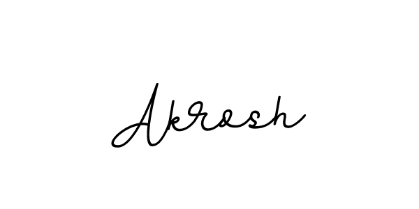 The best way (BallpointsItalic-DORy9) to make a short signature is to pick only two or three words in your name. The name Akrosh include a total of six letters. For converting this name. Akrosh signature style 11 images and pictures png