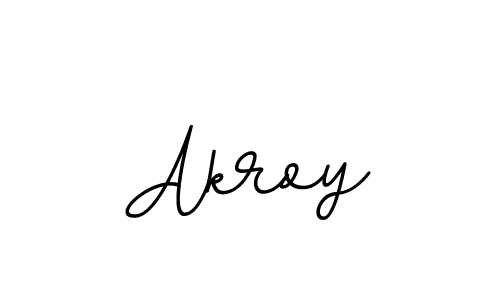 The best way (BallpointsItalic-DORy9) to make a short signature is to pick only two or three words in your name. The name Akroy include a total of six letters. For converting this name. Akroy signature style 11 images and pictures png