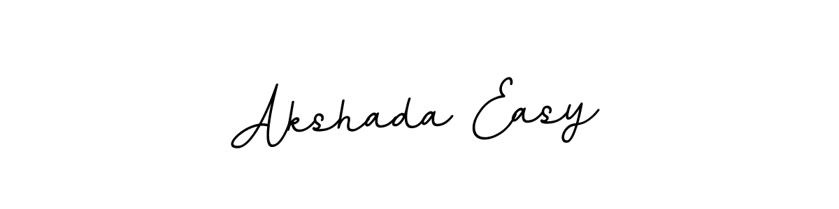 Make a beautiful signature design for name Akshada Easy. With this signature (BallpointsItalic-DORy9) style, you can create a handwritten signature for free. Akshada Easy signature style 11 images and pictures png