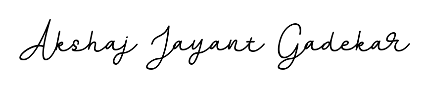 Try this chic Akshaj Jayant Gadekar handwritten sign style. Using BallpointsItalic-DORy9 font elements, it gives your name a sleek, memorable identity. Akshaj Jayant Gadekar signature style 11 images and pictures png