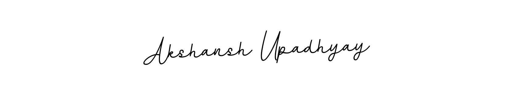 Also You can easily find your signature by using the search form. We will create Akshansh Upadhyay name handwritten signature images for you free of cost using BallpointsItalic-DORy9 sign style. Akshansh Upadhyay signature style 11 images and pictures png