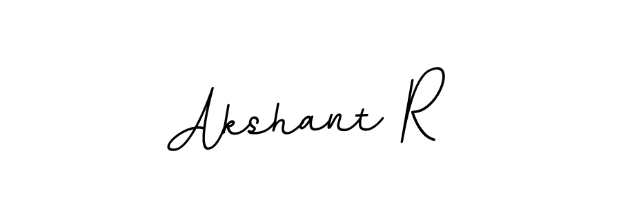 It looks lik you need a new signature style for name Akshant R. Design unique handwritten (BallpointsItalic-DORy9) signature with our free signature maker in just a few clicks. Akshant R signature style 11 images and pictures png