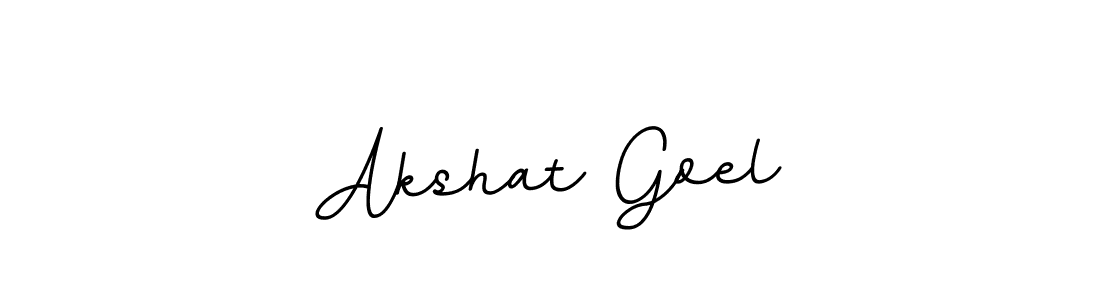 Make a beautiful signature design for name Akshat Goel. With this signature (BallpointsItalic-DORy9) style, you can create a handwritten signature for free. Akshat Goel signature style 11 images and pictures png