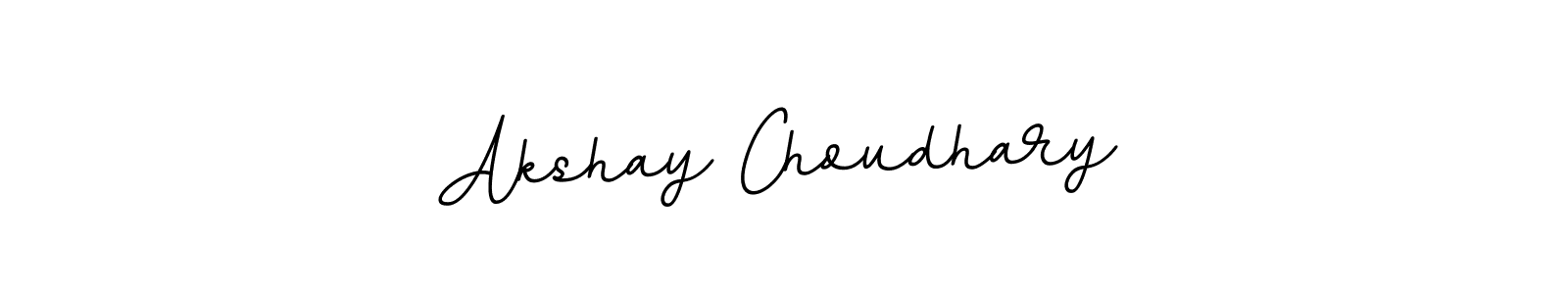 Make a beautiful signature design for name Akshay Choudhary. With this signature (BallpointsItalic-DORy9) style, you can create a handwritten signature for free. Akshay Choudhary signature style 11 images and pictures png