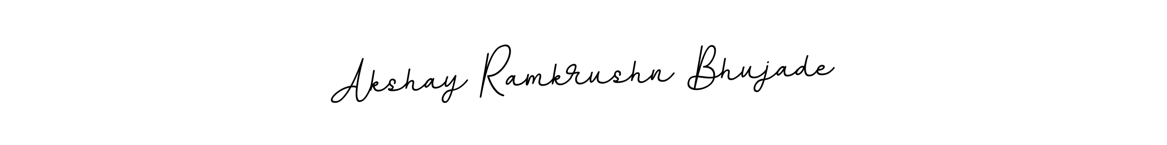 Make a short Akshay Ramkrushn Bhujade signature style. Manage your documents anywhere anytime using BallpointsItalic-DORy9. Create and add eSignatures, submit forms, share and send files easily. Akshay Ramkrushn Bhujade signature style 11 images and pictures png