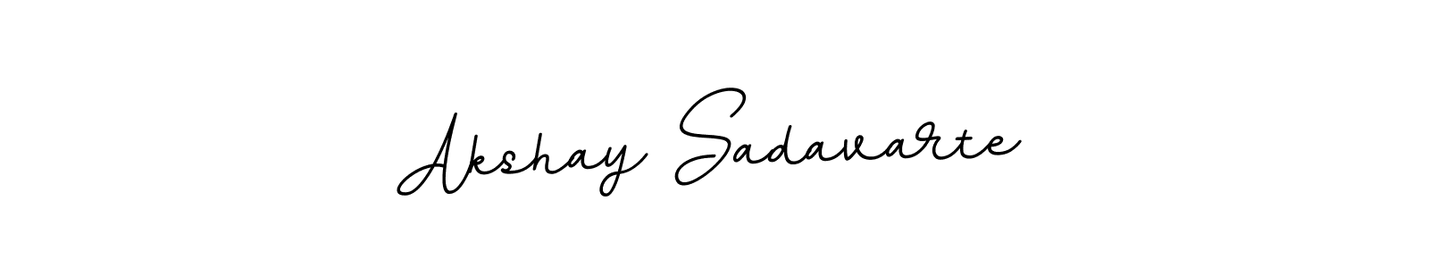 Akshay Sadavarte stylish signature style. Best Handwritten Sign (BallpointsItalic-DORy9) for my name. Handwritten Signature Collection Ideas for my name Akshay Sadavarte. Akshay Sadavarte signature style 11 images and pictures png