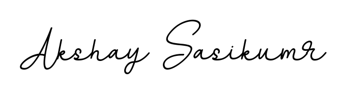 BallpointsItalic-DORy9 is a professional signature style that is perfect for those who want to add a touch of class to their signature. Get Akshay Sasikumr name fancy signature for free. Akshay Sasikumr signature style 11 images and pictures png