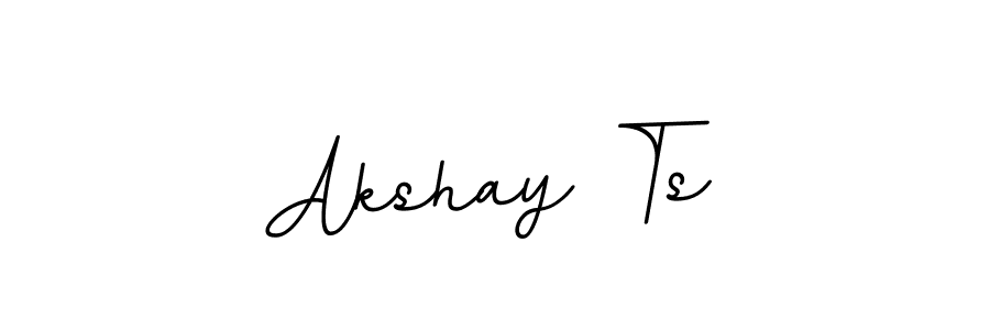 Design your own signature with our free online signature maker. With this signature software, you can create a handwritten (BallpointsItalic-DORy9) signature for name Akshay Ts. Akshay Ts signature style 11 images and pictures png