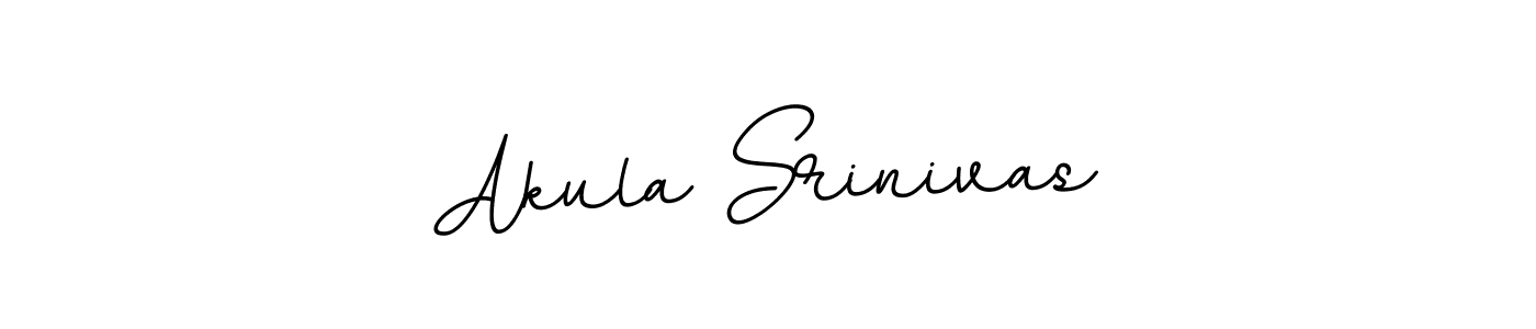 Akula Srinivas stylish signature style. Best Handwritten Sign (BallpointsItalic-DORy9) for my name. Handwritten Signature Collection Ideas for my name Akula Srinivas. Akula Srinivas signature style 11 images and pictures png