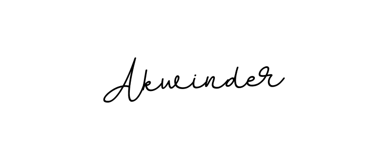Create a beautiful signature design for name Akwinder. With this signature (BallpointsItalic-DORy9) fonts, you can make a handwritten signature for free. Akwinder signature style 11 images and pictures png