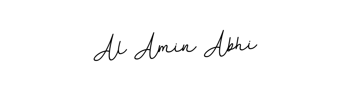 Make a beautiful signature design for name Al Amin Abhi. With this signature (BallpointsItalic-DORy9) style, you can create a handwritten signature for free. Al Amin Abhi signature style 11 images and pictures png