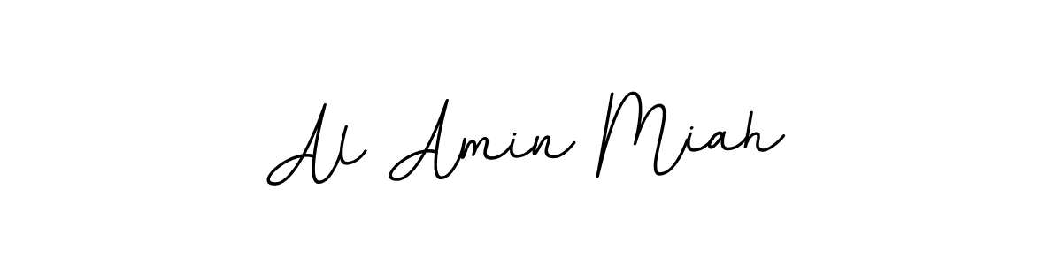 How to make Al Amin Miah name signature. Use BallpointsItalic-DORy9 style for creating short signs online. This is the latest handwritten sign. Al Amin Miah signature style 11 images and pictures png