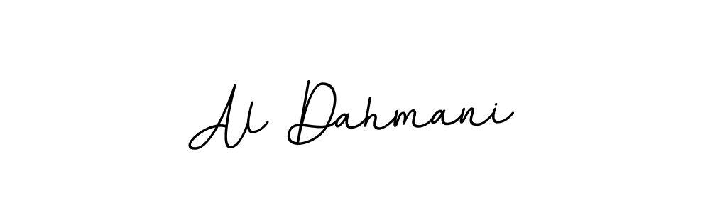 How to make Al Dahmani name signature. Use BallpointsItalic-DORy9 style for creating short signs online. This is the latest handwritten sign. Al Dahmani signature style 11 images and pictures png