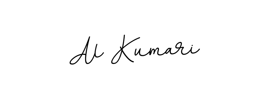 You should practise on your own different ways (BallpointsItalic-DORy9) to write your name (Al Kumari) in signature. don't let someone else do it for you. Al Kumari signature style 11 images and pictures png