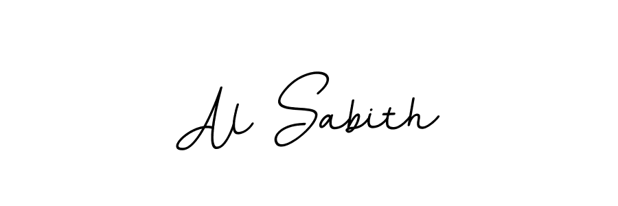 You should practise on your own different ways (BallpointsItalic-DORy9) to write your name (Al Sabith) in signature. don't let someone else do it for you. Al Sabith signature style 11 images and pictures png