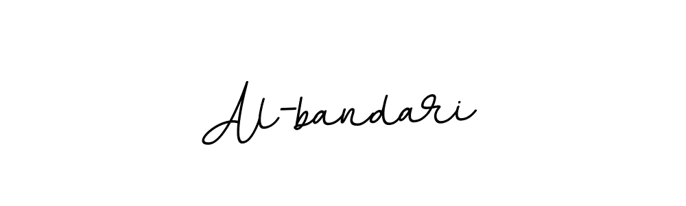 Create a beautiful signature design for name Al-bandari. With this signature (BallpointsItalic-DORy9) fonts, you can make a handwritten signature for free. Al-bandari signature style 11 images and pictures png