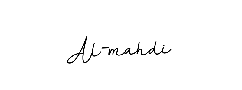 Design your own signature with our free online signature maker. With this signature software, you can create a handwritten (BallpointsItalic-DORy9) signature for name Al-mahdi. Al-mahdi signature style 11 images and pictures png