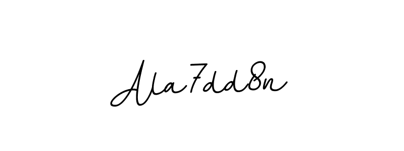 BallpointsItalic-DORy9 is a professional signature style that is perfect for those who want to add a touch of class to their signature. It is also a great choice for those who want to make their signature more unique. Get Ala7dd8n name to fancy signature for free. Ala7dd8n signature style 11 images and pictures png