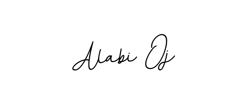 This is the best signature style for the Alabi Oj name. Also you like these signature font (BallpointsItalic-DORy9). Mix name signature. Alabi Oj signature style 11 images and pictures png