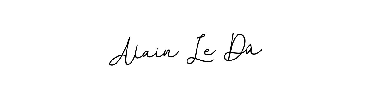 if you are searching for the best signature style for your name Alain Le Dû. so please give up your signature search. here we have designed multiple signature styles  using BallpointsItalic-DORy9. Alain Le Dû signature style 11 images and pictures png