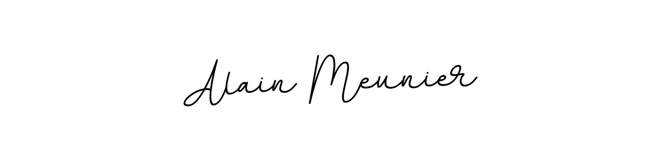 if you are searching for the best signature style for your name Alain Meunier. so please give up your signature search. here we have designed multiple signature styles  using BallpointsItalic-DORy9. Alain Meunier signature style 11 images and pictures png