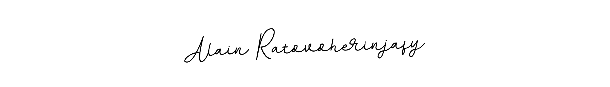 Design your own signature with our free online signature maker. With this signature software, you can create a handwritten (BallpointsItalic-DORy9) signature for name Alain Ratovoherinjafy. Alain Ratovoherinjafy signature style 11 images and pictures png