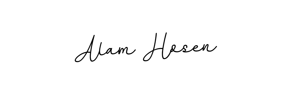 It looks lik you need a new signature style for name Alam Hosen. Design unique handwritten (BallpointsItalic-DORy9) signature with our free signature maker in just a few clicks. Alam Hosen signature style 11 images and pictures png