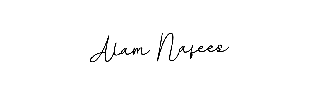 Design your own signature with our free online signature maker. With this signature software, you can create a handwritten (BallpointsItalic-DORy9) signature for name Alam Nafees. Alam Nafees signature style 11 images and pictures png