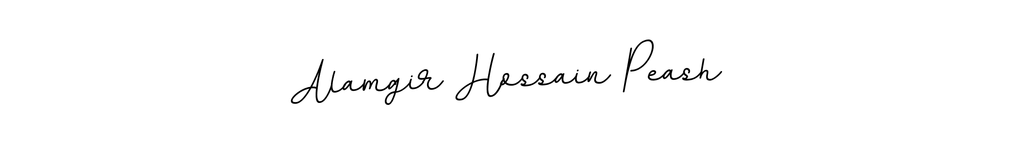 This is the best signature style for the Alamgir Hossain Peash name. Also you like these signature font (BallpointsItalic-DORy9). Mix name signature. Alamgir Hossain Peash signature style 11 images and pictures png