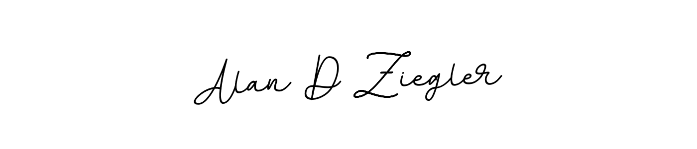 Design your own signature with our free online signature maker. With this signature software, you can create a handwritten (BallpointsItalic-DORy9) signature for name Alan D Ziegler. Alan D Ziegler signature style 11 images and pictures png