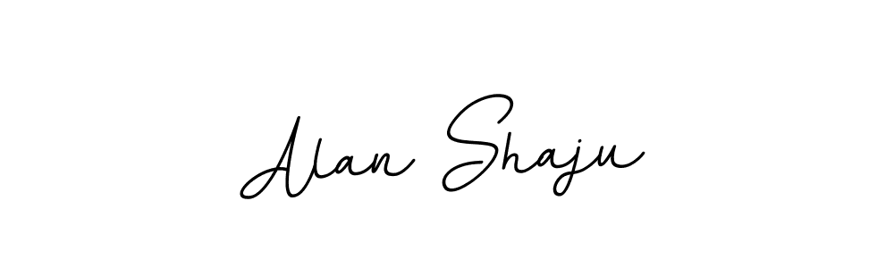 Make a beautiful signature design for name Alan Shaju. With this signature (BallpointsItalic-DORy9) style, you can create a handwritten signature for free. Alan Shaju signature style 11 images and pictures png