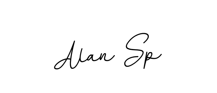 Create a beautiful signature design for name Alan Sp. With this signature (BallpointsItalic-DORy9) fonts, you can make a handwritten signature for free. Alan Sp signature style 11 images and pictures png
