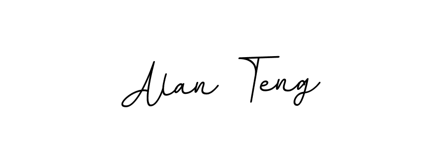 Create a beautiful signature design for name Alan Teng. With this signature (BallpointsItalic-DORy9) fonts, you can make a handwritten signature for free. Alan Teng signature style 11 images and pictures png