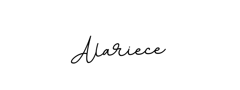 Create a beautiful signature design for name Alariece. With this signature (BallpointsItalic-DORy9) fonts, you can make a handwritten signature for free. Alariece signature style 11 images and pictures png