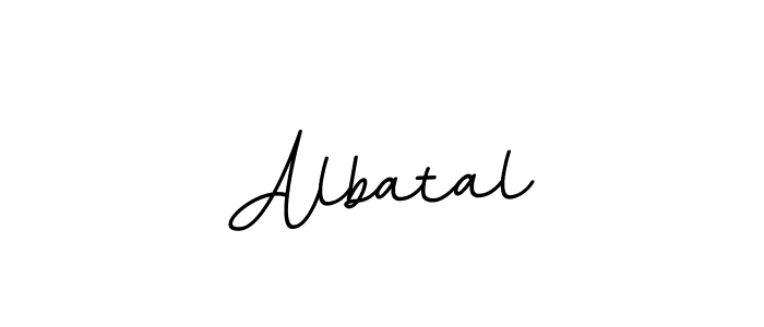 Similarly BallpointsItalic-DORy9 is the best handwritten signature design. Signature creator online .You can use it as an online autograph creator for name Albatal. Albatal signature style 11 images and pictures png