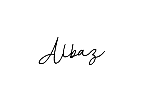 The best way (BallpointsItalic-DORy9) to make a short signature is to pick only two or three words in your name. The name Albaz include a total of six letters. For converting this name. Albaz signature style 11 images and pictures png
