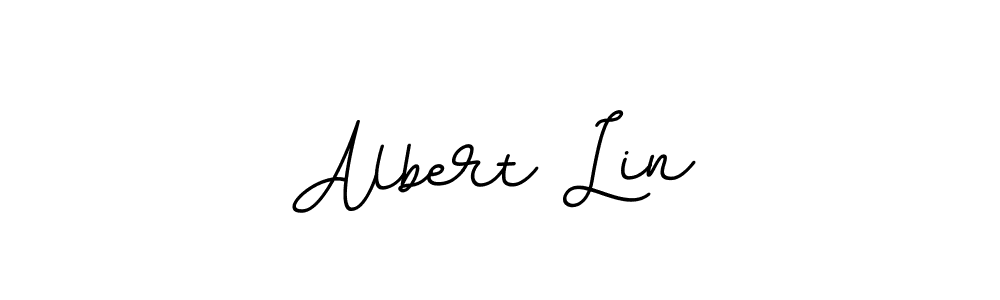 Use a signature maker to create a handwritten signature online. With this signature software, you can design (BallpointsItalic-DORy9) your own signature for name Albert Lin. Albert Lin signature style 11 images and pictures png