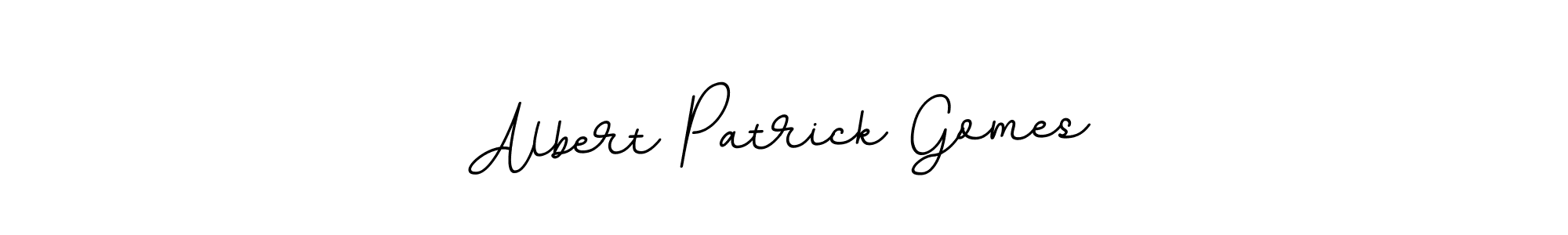 if you are searching for the best signature style for your name Albert Patrick Gomes. so please give up your signature search. here we have designed multiple signature styles  using BallpointsItalic-DORy9. Albert Patrick Gomes signature style 11 images and pictures png