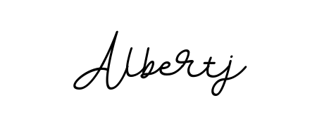 Master the art of signing with Albertj written in fluent BallpointsItalic-DORy9 script. A great template to practice and refine your handwriting. Albertj signature style 11 images and pictures png