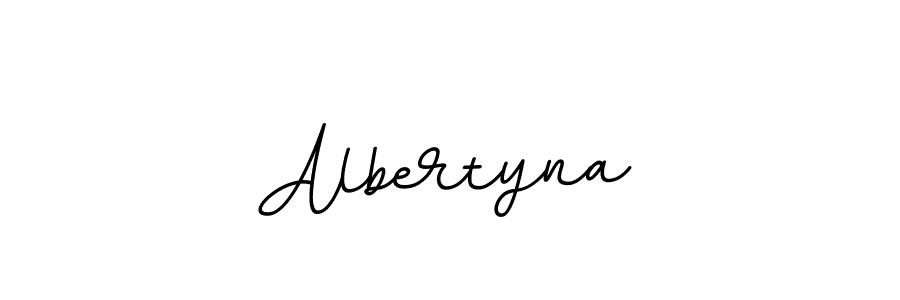 How to make Albertyna signature? BallpointsItalic-DORy9 is a professional autograph style. Create handwritten signature for Albertyna name. Albertyna signature style 11 images and pictures png