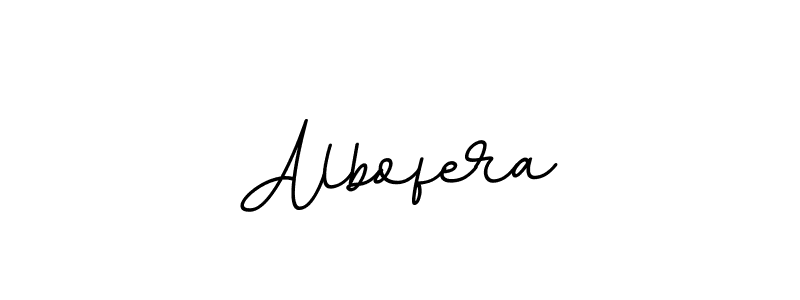 You should practise on your own different ways (BallpointsItalic-DORy9) to write your name (Albofera) in signature. don't let someone else do it for you. Albofera signature style 11 images and pictures png