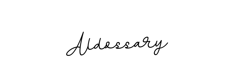 How to make Aldossary name signature. Use BallpointsItalic-DORy9 style for creating short signs online. This is the latest handwritten sign. Aldossary signature style 11 images and pictures png