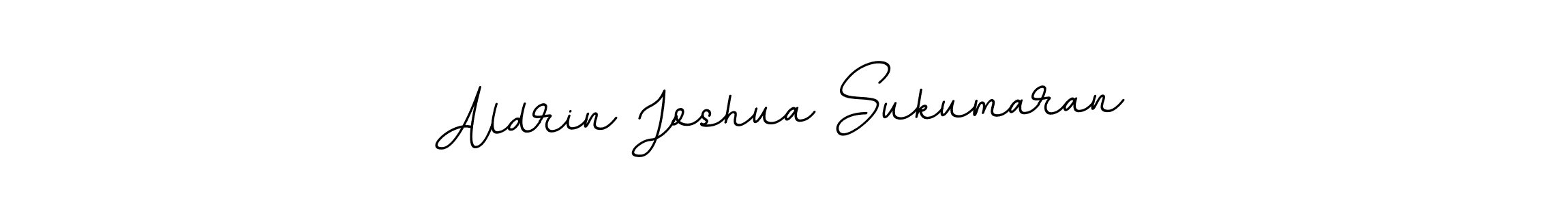 Create a beautiful signature design for name Aldrin Joshua Sukumaran. With this signature (BallpointsItalic-DORy9) fonts, you can make a handwritten signature for free. Aldrin Joshua Sukumaran signature style 11 images and pictures png