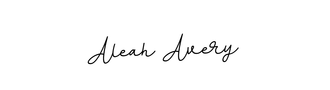 Design your own signature with our free online signature maker. With this signature software, you can create a handwritten (BallpointsItalic-DORy9) signature for name Aleah Avery. Aleah Avery signature style 11 images and pictures png