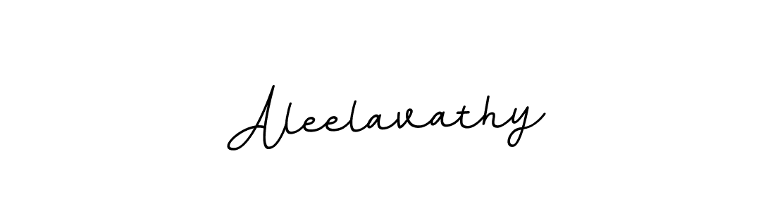 Design your own signature with our free online signature maker. With this signature software, you can create a handwritten (BallpointsItalic-DORy9) signature for name Aleelavathy. Aleelavathy signature style 11 images and pictures png