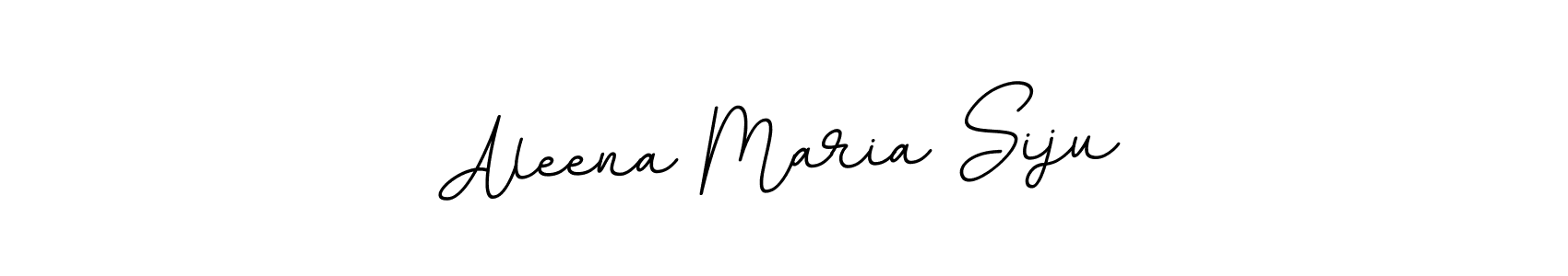 You should practise on your own different ways (BallpointsItalic-DORy9) to write your name (Aleena Maria Siju) in signature. don't let someone else do it for you. Aleena Maria Siju signature style 11 images and pictures png